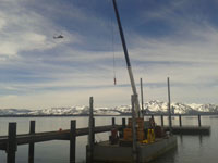 Custom Built Piers in Lake Tahoe